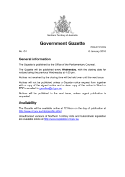 98.1 kb - Northern Territory Government