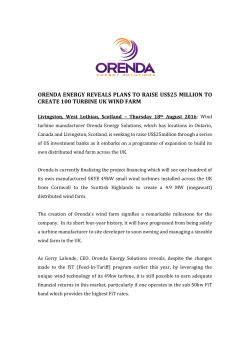 orenda energy reveals plans to raise us$25 million to create 100