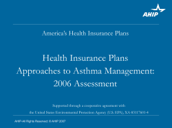 AHIP_Asthma_Presentation_Aug2007