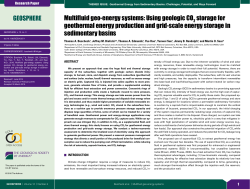 Multifluid geo-energy systems: Using geologic CO2 storage for