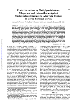 Protective Action by Methylprednisolone