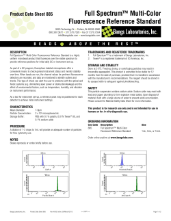 Full Spectrum&trade; Multi-Color Fluorescence
