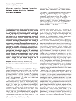 Monetary Incentives Enhance Processing in