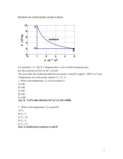 1 Questions are worth 6 points, except as shown For questions 1