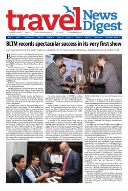 BLTM records spectacular success in its very first show