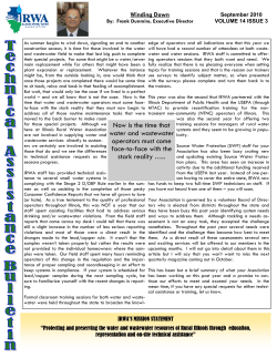 Now is the time that water and wastewater operators must come face