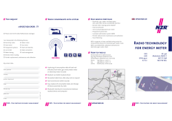 Radio technology for energy meter