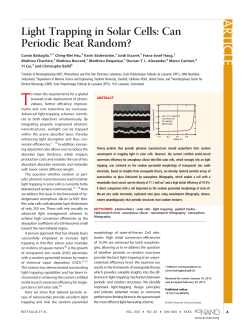 Light Trapping in Solar Cells: Can Periodic Beat