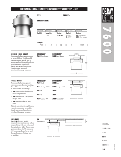 industrial surface mount downlight w/accent up light