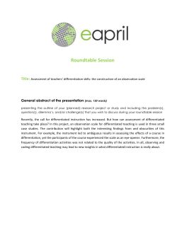 Roundtable session construction observation scale30082013