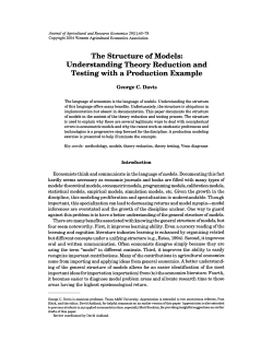 The Structure of Models: Understanding Theory