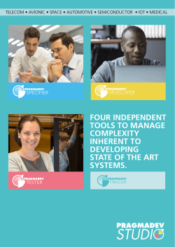 four independent tools to manage complexity inherent