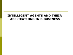 Intelligent Agents
