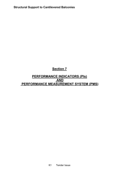 Section 7 KPIs and Performance Measurement System