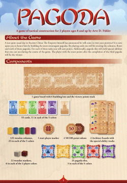 Pagoda - Rules - Pegasus Spiele
