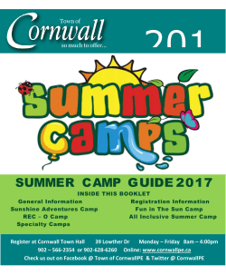 summer camp guide 2017
