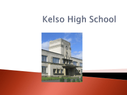 Kelso High School - Edenside Primary School