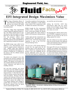 Only EFI - Engineered Fluid, Inc.