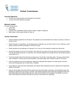 Particle Transmission