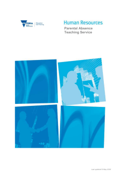 Parental Absence Teaching Service