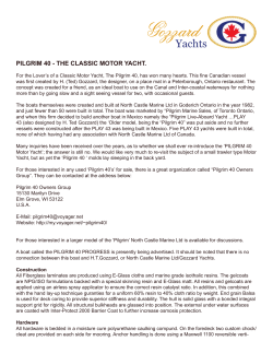 Pilgrim 40 - Gozzard Yachts