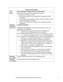 Proportional-Reasoning-and-Percents-Fractions