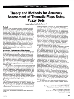 Theory and Methods for Accuracy Assessment of Thematic