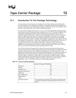 Tape Carrier Package