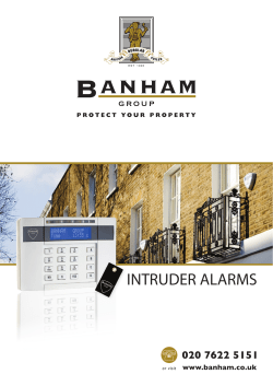 intruder alarms