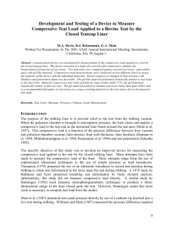 Development and Testing of a Device to Measure