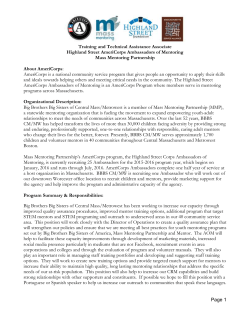 Mass Mentoring Partnership