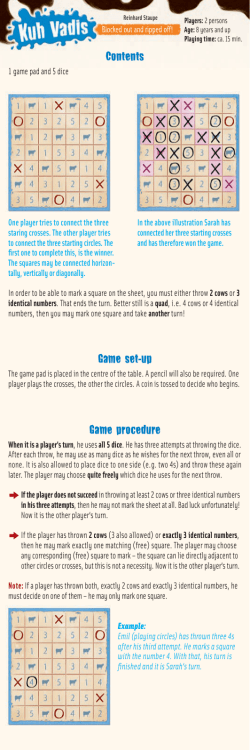 Contents Game set-up Game procedure - N&uuml;rnberger