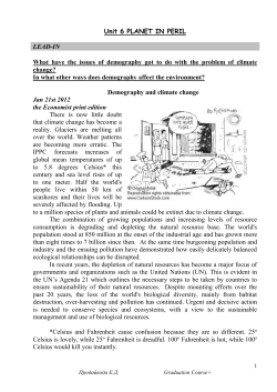 Energy security `more important than climate change`