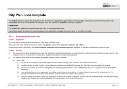 Rural residential zone code