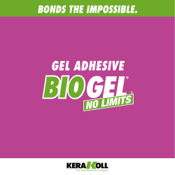 gel adhesive - Flooring Library