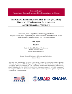 Operations Research among Key Populations in