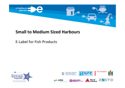 Presentations Orkney-meeting (February 2014)