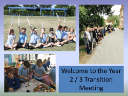 Tuesday 18 th July - Rushmere Hall Primary School