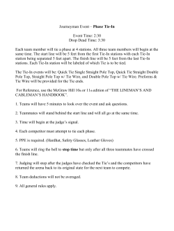 Phase Tie-In Event Time