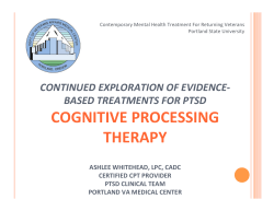 cognitive processing theory