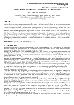 CLIMA 2013 full paper - Reposit&oacute;rio Aberto da Universidade do Porto