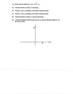 Let f be the function defined by f (x)=12x3