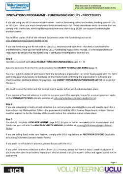charity fundraising permission letter