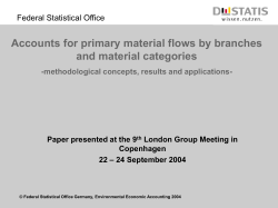 Kein Folientitel - United Nations Statistics Division