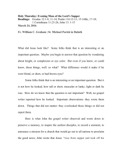 March 24th, 2016 - St. Michael`s Church, Duluth, MN