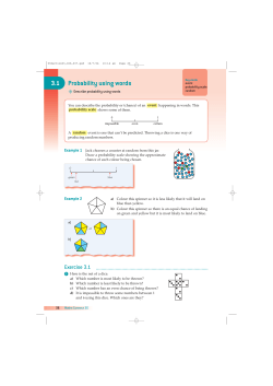 Chapter 3 from Pupil Book 2G - Pearson Schools and FE Colleges