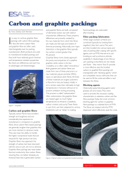 Carbon and graphite packings - European Sealing Association