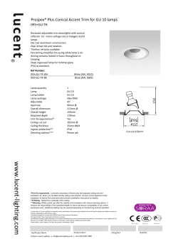 093+GU-TR - Lucent Lighting