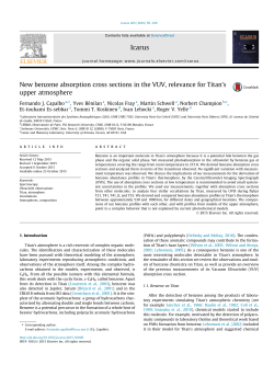 New benzene absorption cross sections in the VUV, relevance for