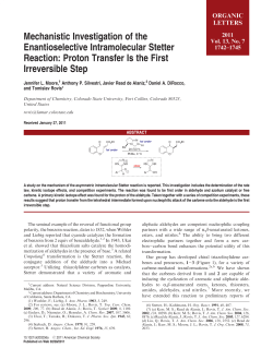 Proton Transfer Is the First Irreversible Ste